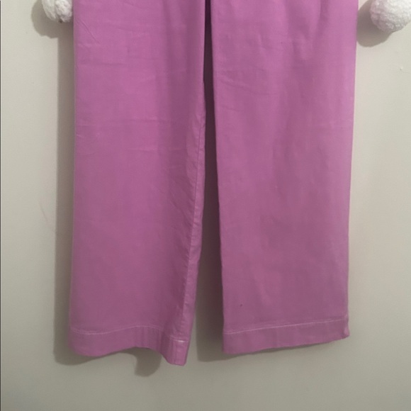 Anthropologie The Colette Crop Wide Leg pants by Maeve: Contrast Stitch Edition - Picture 12 of 15